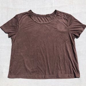 ✨Cute Mauve Cropped Shirt!